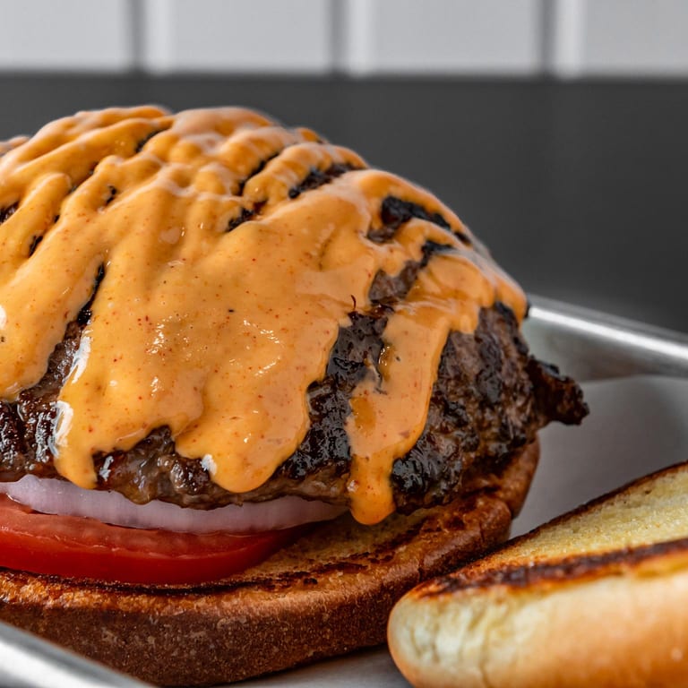 Spicy Volcano Burger: A Fiery Delight