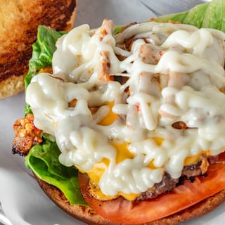 Gyros Melt Burger